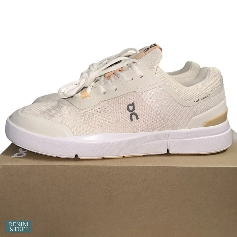 NEW On Running THE ROGER Spin Dew Savannah‎ Tennis Inspired Sneakers Women 10